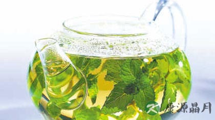 炎炎夏日 喝杯薄荷茶吧 炎炎夏日 喝杯薄荷茶吧