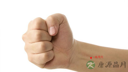 内关穴的准确位置图