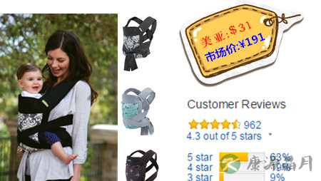 2015全美最受好评的5款婴儿背带 2015全美最受好评的5款婴儿背带