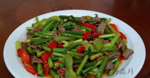 蒜苗炒牛肉的营养价值 蒜苗炒牛肉的营养价值