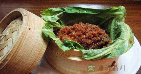荷叶蒸肉什么时候放调料 荷叶蒸肉什么时候放调料