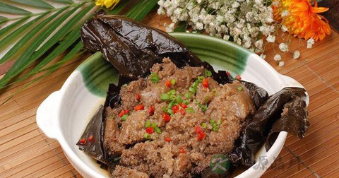 荷叶蒸肉什么时候放调料 荷叶蒸肉什么时候放调料