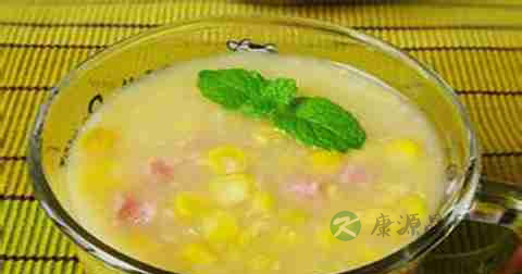 火腿玉米浓汤什么时候放调料