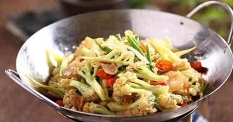 干锅花菜怎么做最有营养 干锅花菜怎么做最有营养