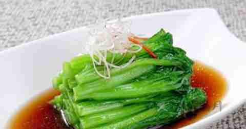 做白灼菜心放什么调料 做白灼菜心放什么调料