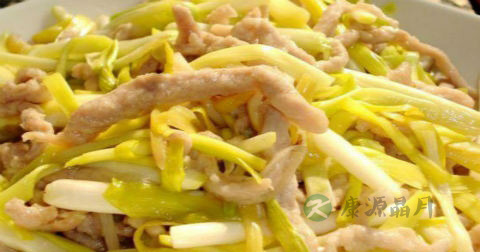 蒜黄可以炒肉丝吗 蒜黄可以炒肉丝吗