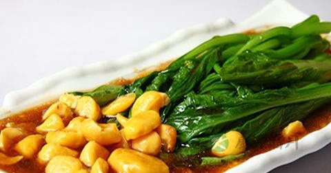 板栗烧菜心什么时候放调料 板栗烧菜心什么时候放调料