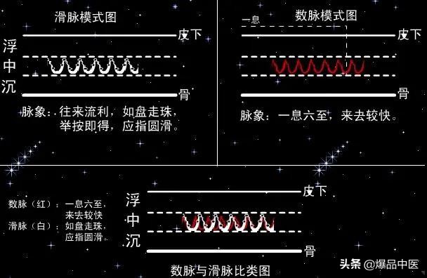 脉诊图画及脉歌，太珍贵了